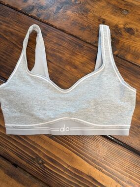 ALO Alosoft Better Together Bra
Light Heather Gray   Size 36C. Like new.